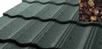 Композитная черепица Gerard Heritage II  CHESTNUT