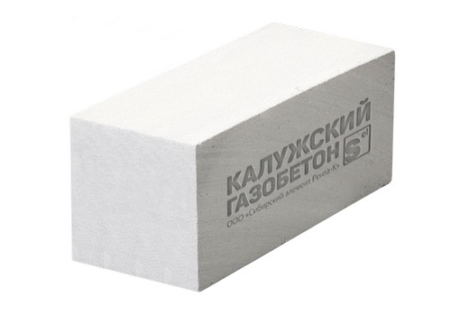 Газобетонные блоки Калужский D600 В3,5 625*250*400