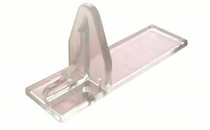 Снегостопор пластиковый BORGE для мягкой кровли, прозрачный