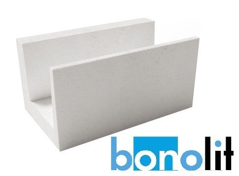U-образный блок Bonolit г. Малоярославец D500 500*200*500