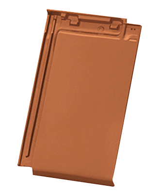 Керамическая черепица Nelskamp G 10, цвет Натуральный красный