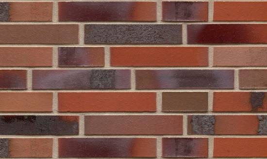 Кирпич клинкерный пустотелый Feldhaus Klinker K560 carbona ardor colori, 240*115*52 мм