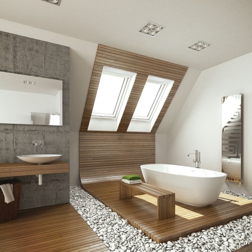 Среднеповоротные пластиковые окна Fakro PTP U4 66*118