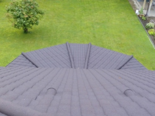 Композитная черепица Лист Luxard Roman малахит
