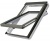 Среднеповоротные пластиковые окна Fakro PTP U4 66*118