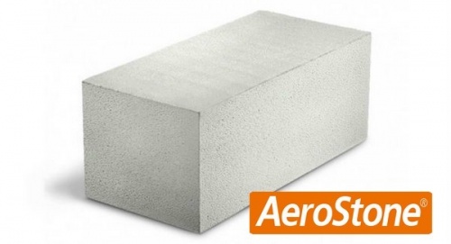 Газобетонный блок AeroStone D400 B2 F100 625х200х250