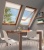 Среднеповоротные пластиковые окна Fakro PTP U4 66*118